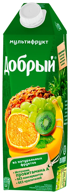 Фотогрфия Сок Добрый 1л Мультифрукт - Market#22