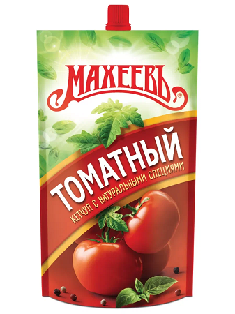 Фотогрфия Кетчуп Махеевъ томатный 300г дой/пак.  - Market#22