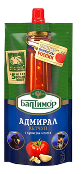 Фотогрфия Кетчуп Балтимор Адмирал 260г дой/пак.  - Market#22