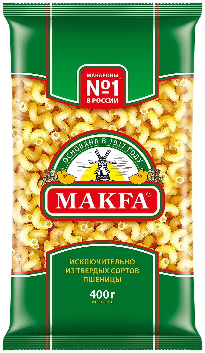 Фотогрфия Макароны Макфа Витки 400г - Market#22