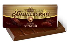 Фотогрфия Шоколад Бабаевский Горький 60г - Market#22