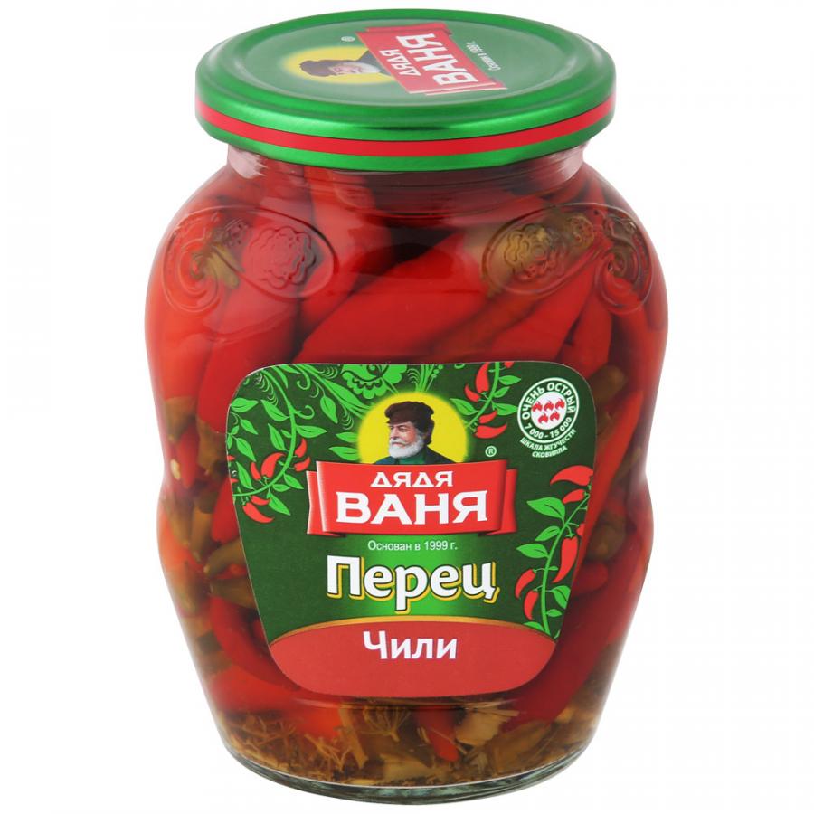 Фотогрфия Перец Чили маринованный 340г Дядя Ваня - Market#22