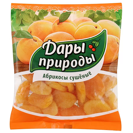 Фотогрфия Абрикосы сушеные 150г Дары природы - Market#22