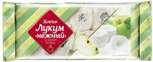 Фотогрфия Лукум Нежный со вкусом яблока 250г Тимоша - Market#22