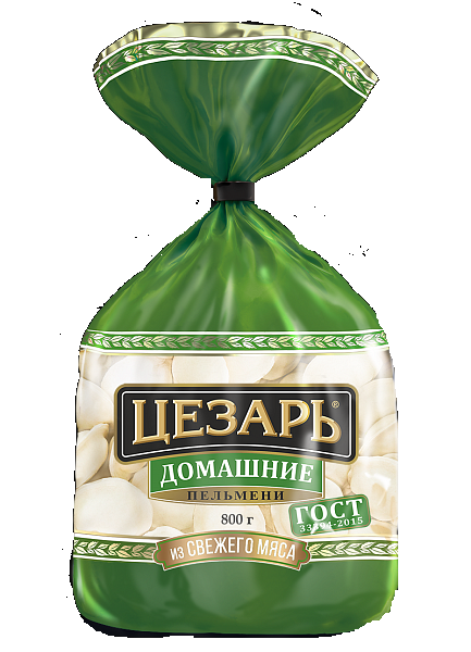 Фотогрфия Пельмени Цезарь Домашние 800г Морозко - Market#22