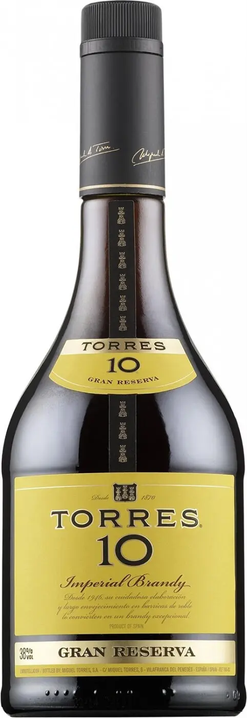 Фотогрфия Бренди TORRES 10 Гран Резерва 38% 0,5л Испания - Market#22