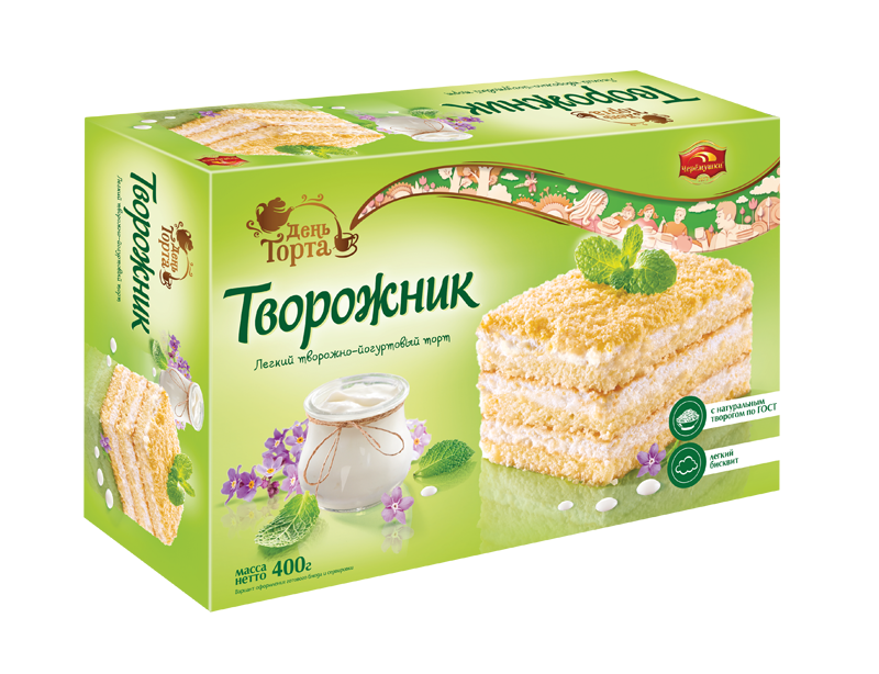 Фотогрфия Торт Творожник 400г Черемушки - Market#22