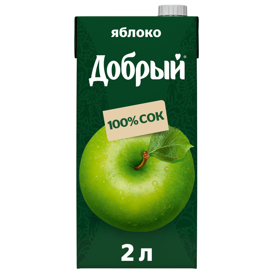 Фотогрфия Сок Добрый Яблоко 0,2л - Market#22