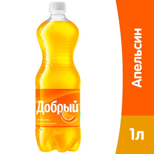 Фотогрфия Напиток Добрый Апельсин 1,0л пл/бут. - Market#22