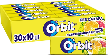 Фотогрфия Жевательная резинка Орбит Освежающий цитрус 13,6г. - Market#22