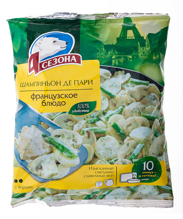 Фотогрфия Шампиньон Де Пари 600г 4 Сезона - Market#22