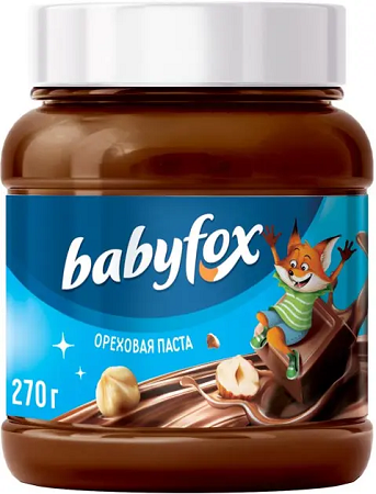 Фотогрфия Паста шоколадно-ореховая 270г Babyfox - Market#22