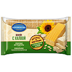 Вафли с халвой 200г Коломенское