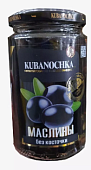 Маслины крупные с/к 360г ст/б. Кубаночка