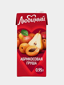 Сок Абрикосовая груша  0,95л Любимый