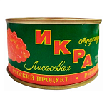 Икра лососевая структурированная 135г ж/б. Русский Продукт