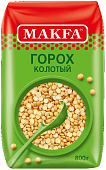 Крупа Горох колотый 800г Макфа