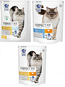 Корм для кошек сухой PERFTCT FIT 580г в ассорт.