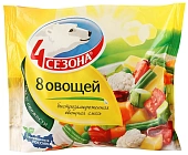 Овощная Смесь 8 Овощей с/м 400г 4 Сезона