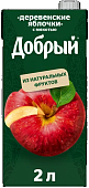 Сок Добрый 2,0л Деревенские яблочки