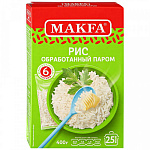 Крупа Рис пропаренный 5*80г Макфа