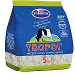 БЗМЖ Творог 5% 180г п/пак. Экомилк