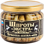 Шпроты в масле 270г ст/б. Вкусные консервы