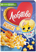 Хлопья кукурузные Медовые Шарики и Звездочки к/уп. 200г Любятово