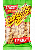 Арахис жареный соленый Стандарт 90г Караван орехов