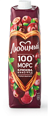 Морс Клюква Виноград 0,97л Любимый 