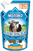 БЗМЖ Молоко сгущенное 82,5% 270г д/пак. Алексеевское