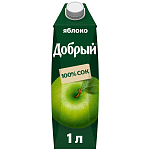 Сок Добрый 1л Яблоко