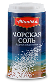 Соль морская йодированная 150г пл/б. Атлантика