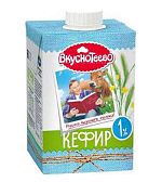 БЗМЖ Кефир 1% 500г п/п Вкуснотеево