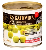 Горошек зеленый 420г ж/б. Кубаночка