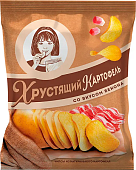 Чипсы Хрустящий картофель бекон 40г КДВ
