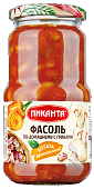 Фасоль по-домашнему с грибами 470г ст/б. Пиканта