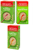 Хлопья зерновые 400г в ассорт. Макфа
