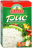 Крупа Рис круглозерный 5*80г Макфа