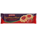 Печенье Клубничные тарталетки 240г Кухмастер