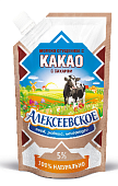 БЗМЖ Молоко сгущенное с сахаром и какао 5% 270г д/пак. Алексевский МК