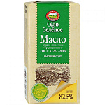 БЗМЖ Масло сладко-сливочное Традиционное 82,5% 175г Село Зелёное