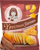 Чипсы Хрустящий картофель с сыром 40г КДВ