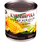 Кукуруза 400г ж/б Кубаночка