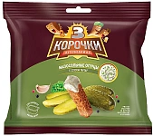 Сухарики ржаные 3 Корочки со вкусом малосольных огурцов с соусом тартар 60г