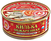 Килька каспийская в т/с 240г ж/б (ключ) Вкусные Консервы