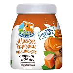 БЗМЖ Мягкая карамель на сливках с корицей и солью 19%,банка ПЭТ Коровка из Кореновки 340 г