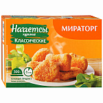 Наггетсы куриные классические 250г Мираторг