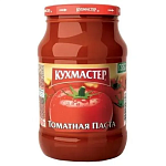 Томатная паста 1000г ст/б Кухмастер