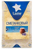 БЗМЖ Сыр Сметанковый 50% 125г (нарезка) Лайме